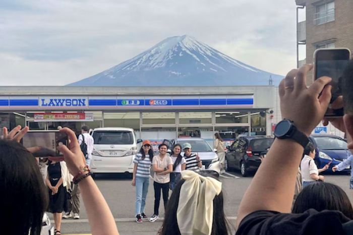 Bloquearon la vista al “Monte Fuji” en Japón