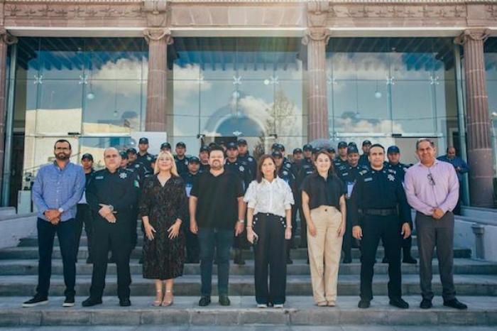 Reconocen a policías por reducción histórica de delitos en Guadalupe