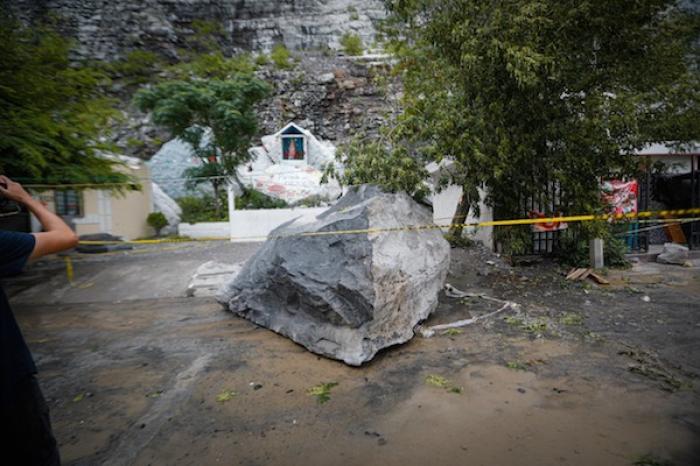  Emite Monterrey alerta ante riesgos por deslaves en Cerro del Topo Chico