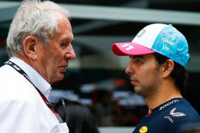 Checo Pérez, bajo fuego:Helmut Marko lo compara con un novato