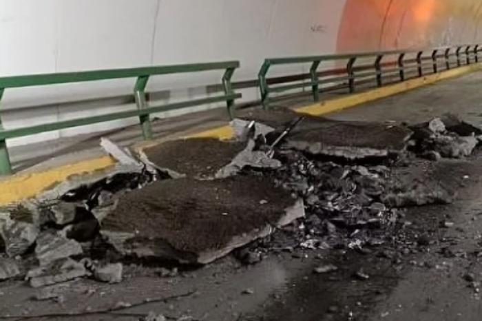 Cierran túnel de La Loma Larga por riesgo de