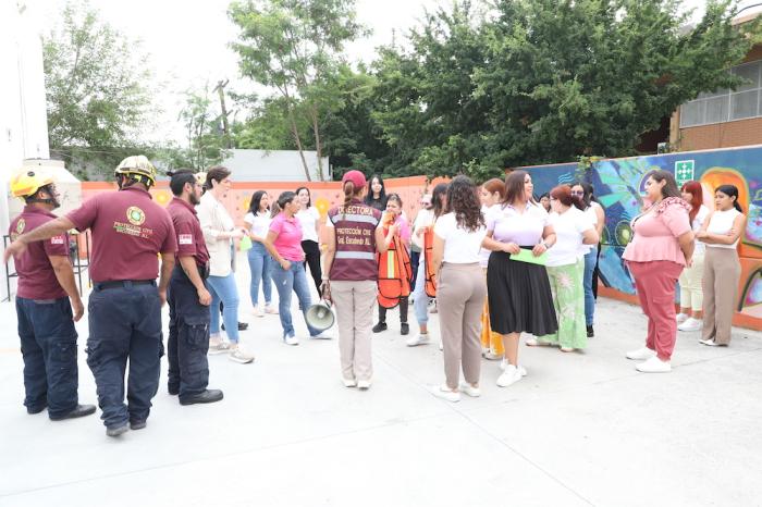 En Escobedo conmemoran día nacional de Protección Civil