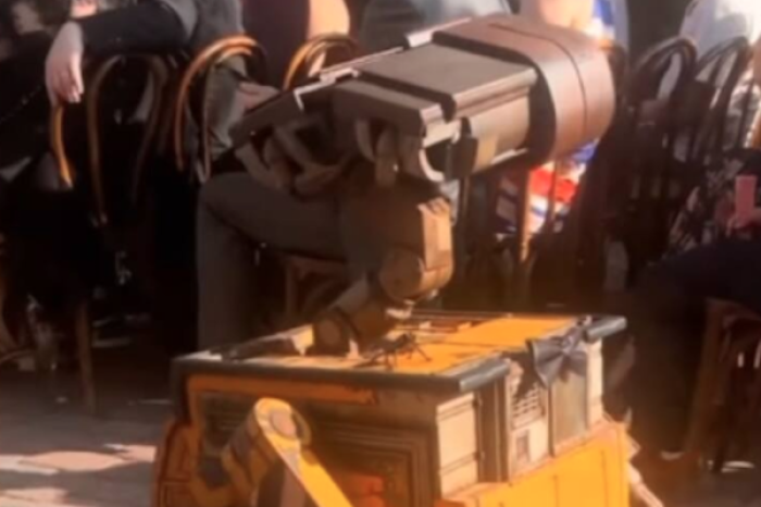 Una pareja sorprende al elegir a Wall-e como 