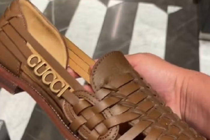  ¿Lujo o apropiación cultural? La polémica de los huaraches Gucci de 7 mil pesos