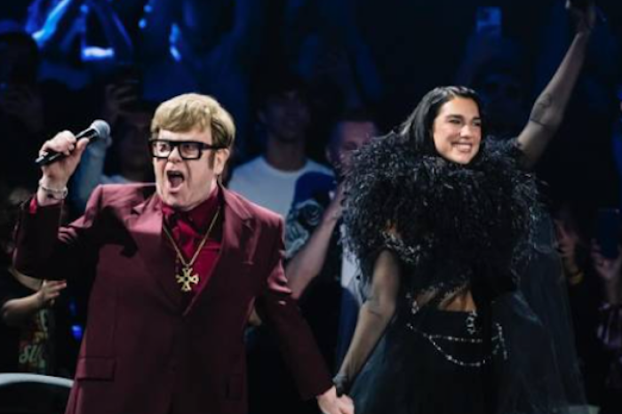 Dua Lipa y Elton John sorprenden al público del Royal Albert Hall con emotivo dueto de “Cold Heart”