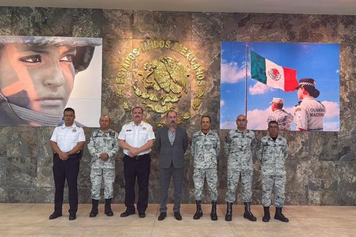 Coordina San Pedro colaboración de inteligencia y estrategia con la Guardia Nacional