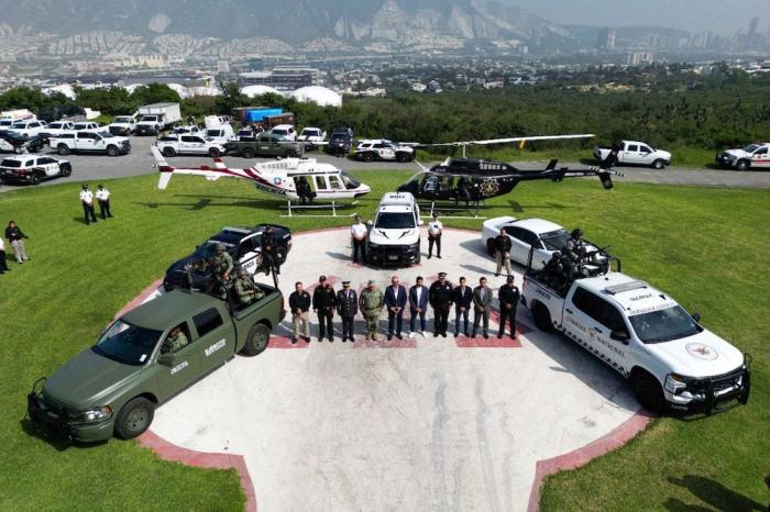 Refuerza San Pedro operativos de seguridad con helicópteros y drones