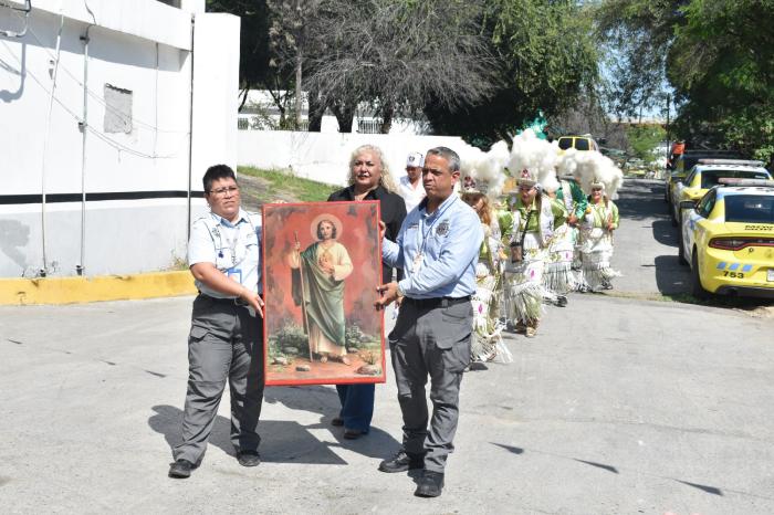 Conmemoran en Tránsito de Monterrey a San Ju