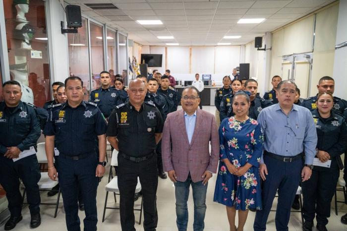 Reconoce Escobedo labor heroica de 140 policías de Proxpol 