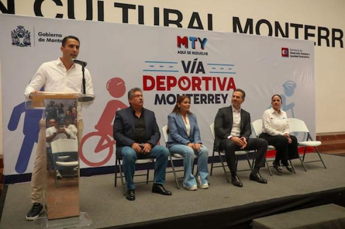 Reanuda Monterrey cada domingo la Vía Deportiva