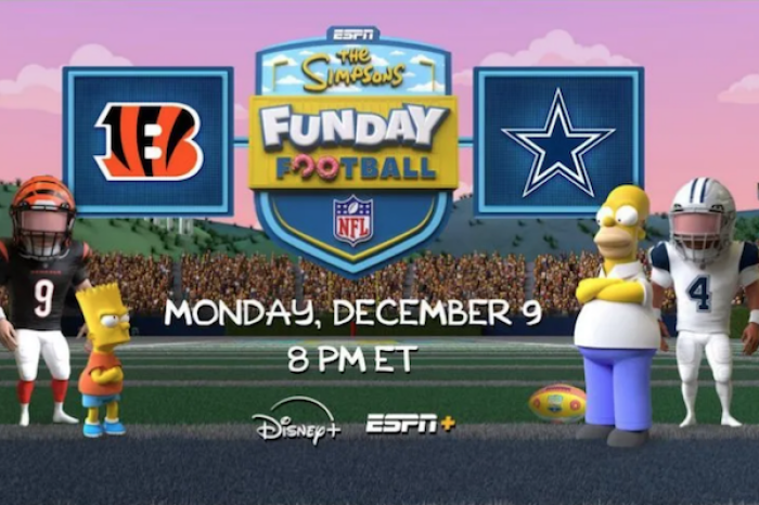 Los Simpson debutan en el Monday Night Footba