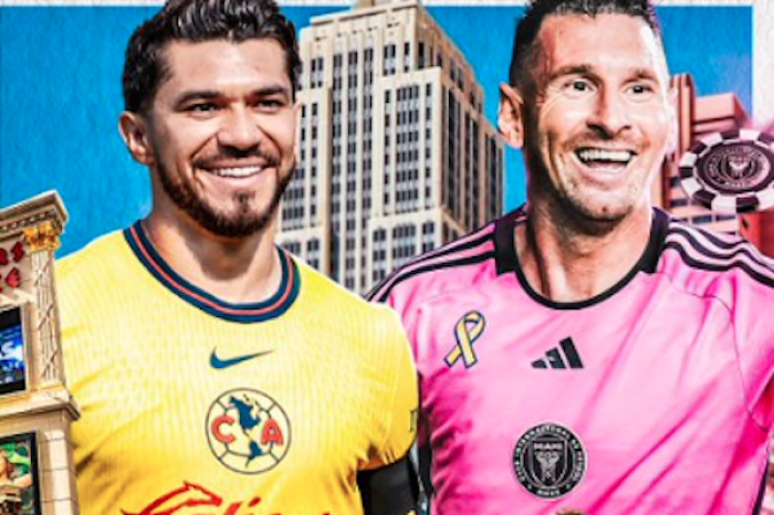  Club América e Inter Miami se enfrentarán en un amistoso en Las Vegas en enero de 2025   