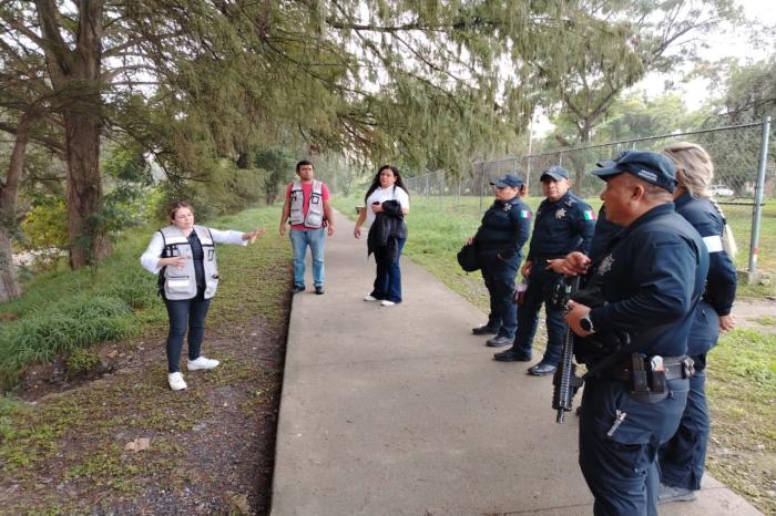 Denuncia Guadalupe aguas verdes en Río La Silla