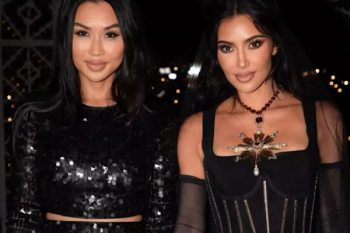 Kim Kardashian sorprende a su amiga Tracy Rom