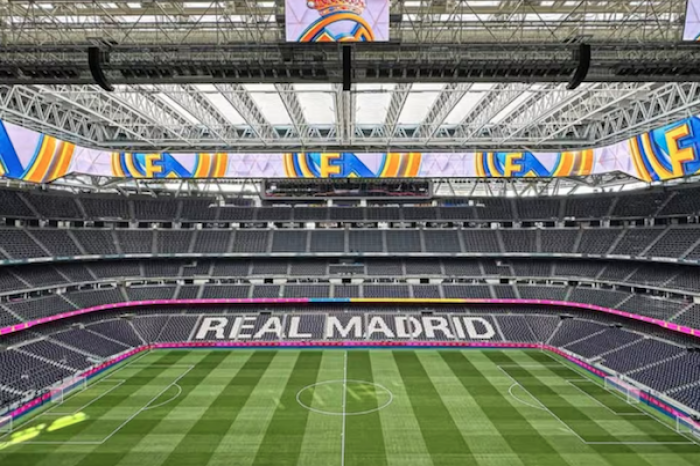 El Santiago Bernabéu de Real Madrid podría 