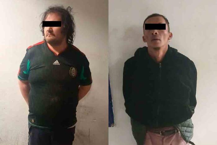 Detiene San Pedro a dos por robo en tienda de muebles