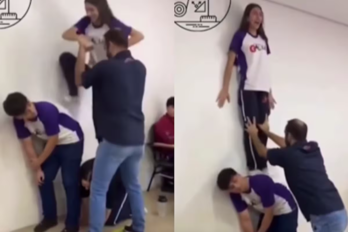 Profesor de física sorprende al hacer levitar a una alumna usando la fuerza de fricción