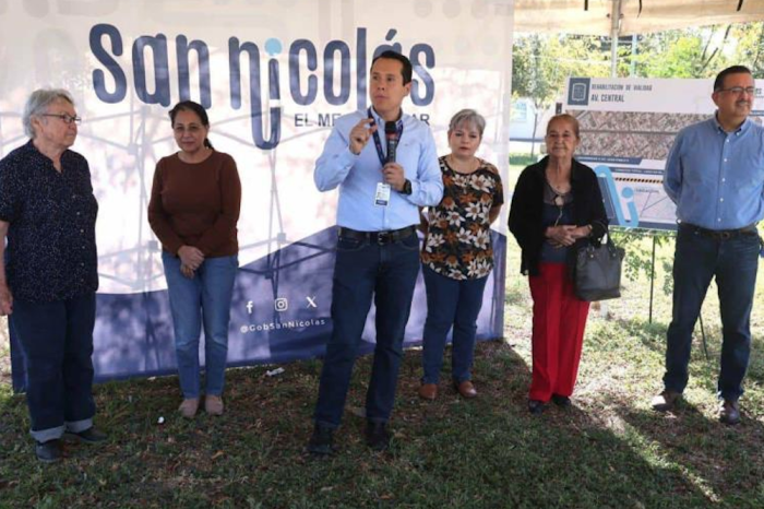 Arranca la rehabilitación de la avenida Central en San Nicolás