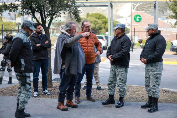 Estrecha San Pedro coordinación con la Guardia Nacional