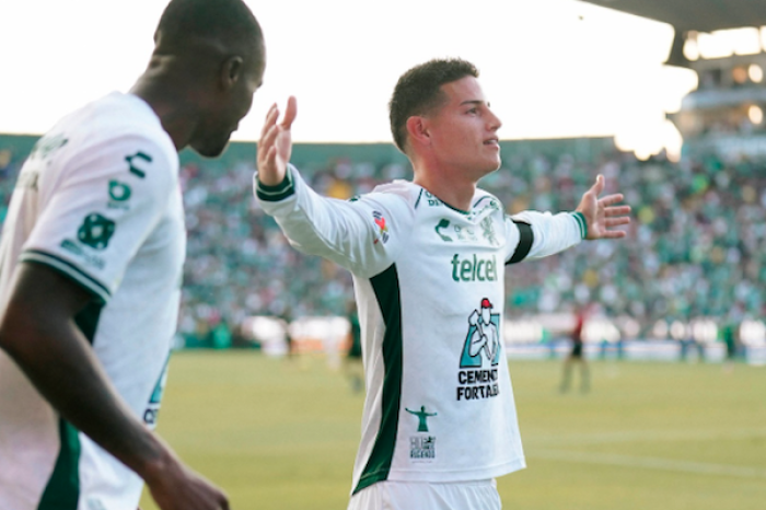 James Rodríguez inicia su cuenta goleadora e