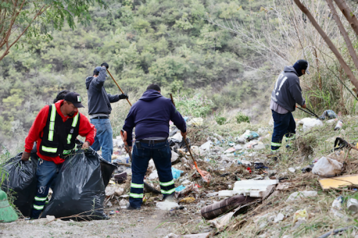    Realiza San Pedro operativo de limpieza en Canteras