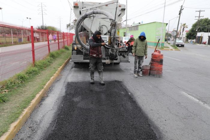 Continúa Escobedo con la rehabilitación de las avenidas para tener una mejor movilidad