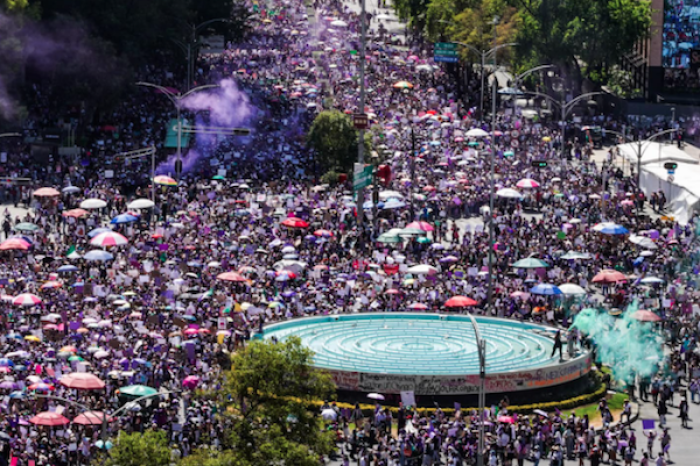 Histórica marcha del 8M en CDMX reúne a má