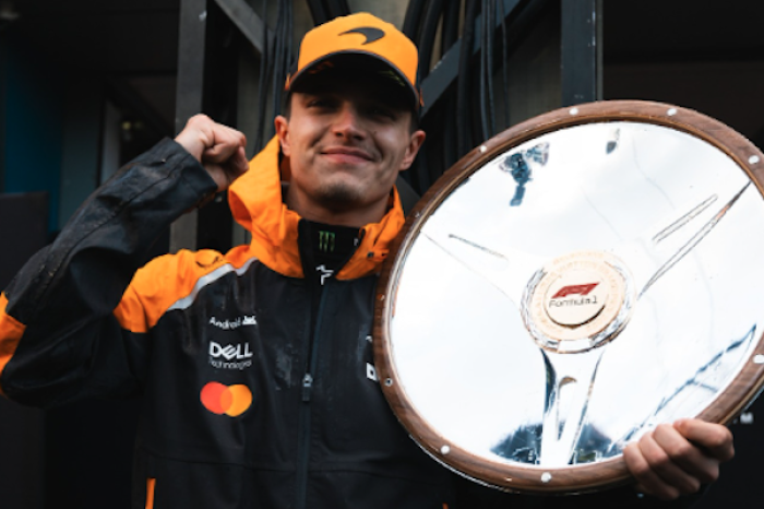 Lando Norris brilla bajo la lluvia y conquista el GP de Australia