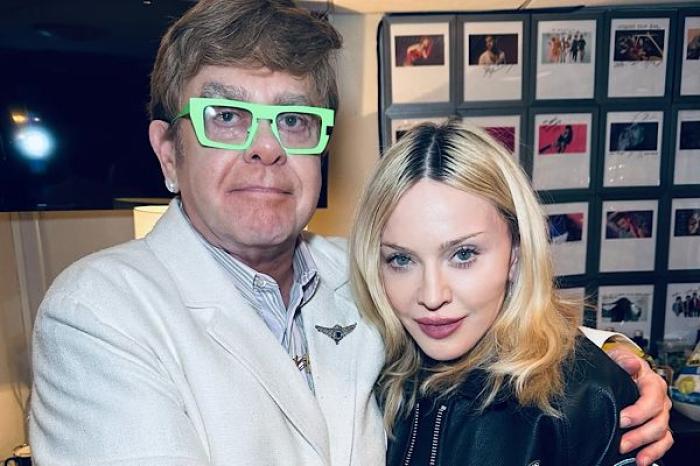 Madonna y Elton John sellan la paz tras dos d